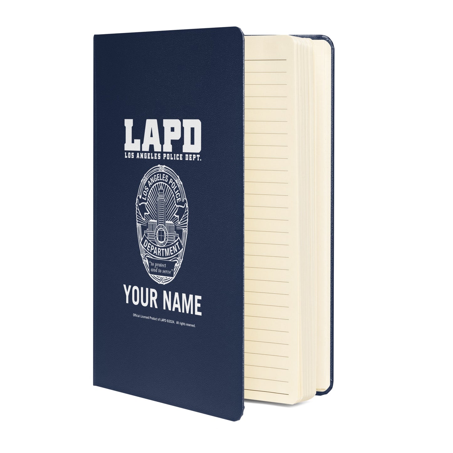 LAPD Badge Personalized Notebook