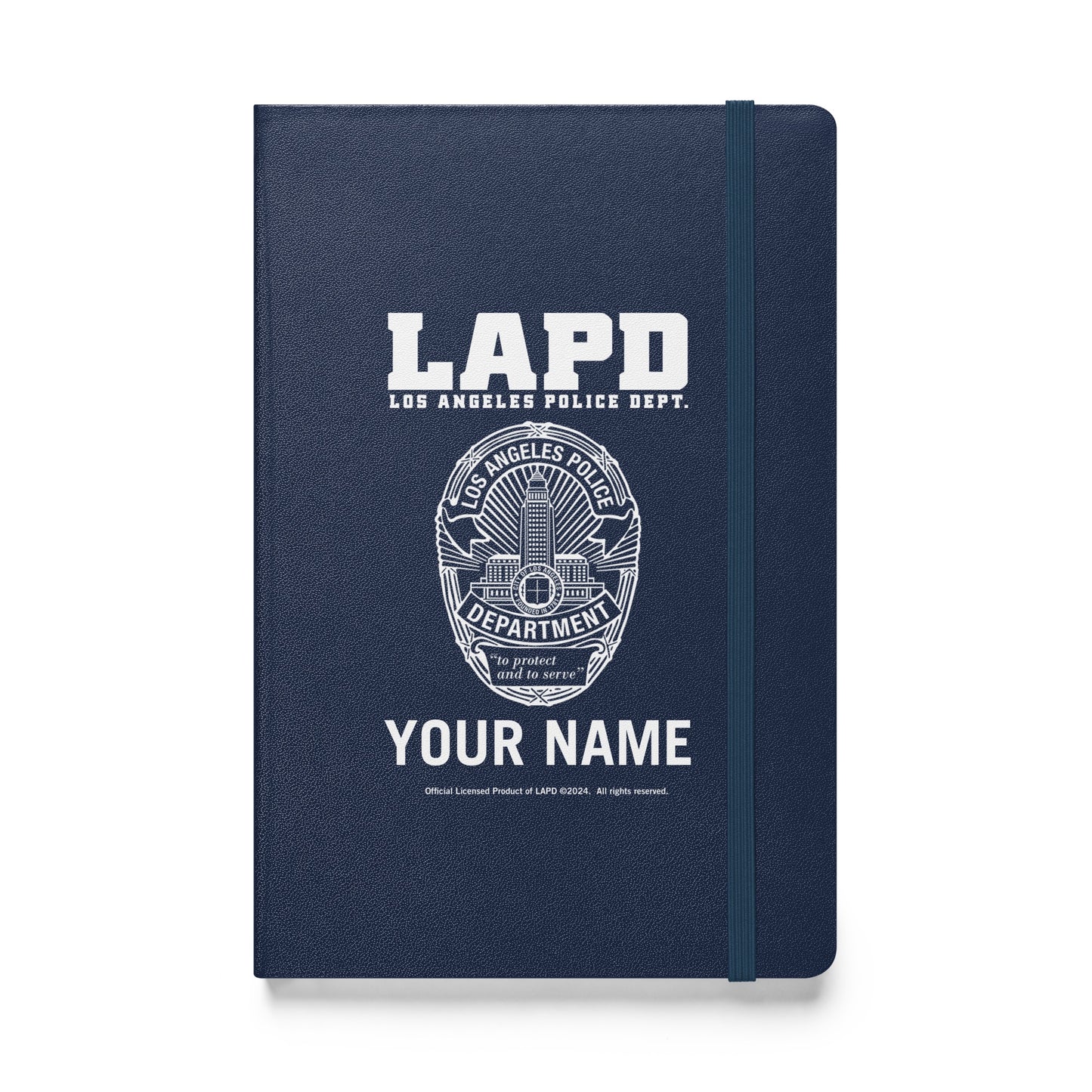 LAPD Badge Personalized Notebook