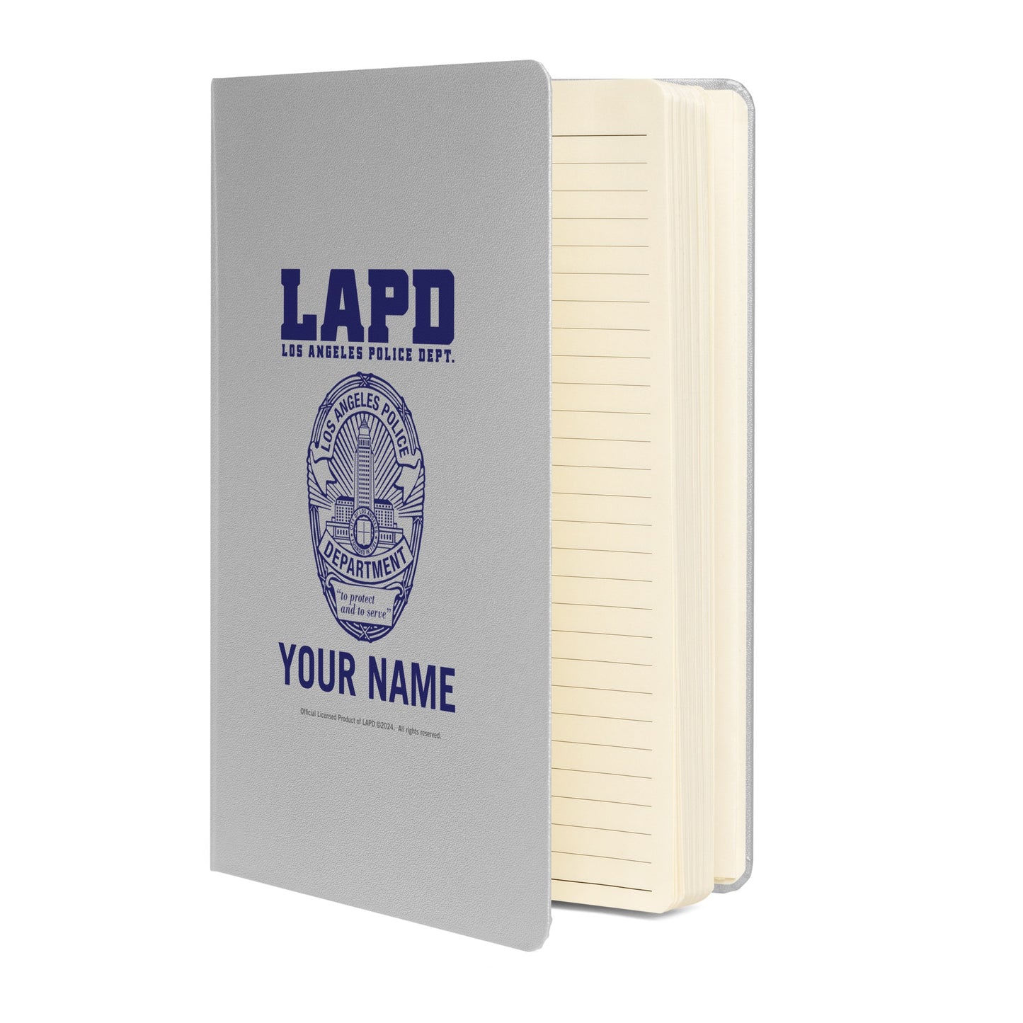 LAPD Badge Personalized Notebook