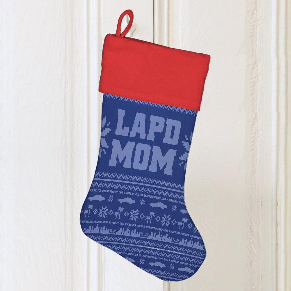LAPD Mom Holiday Stocking