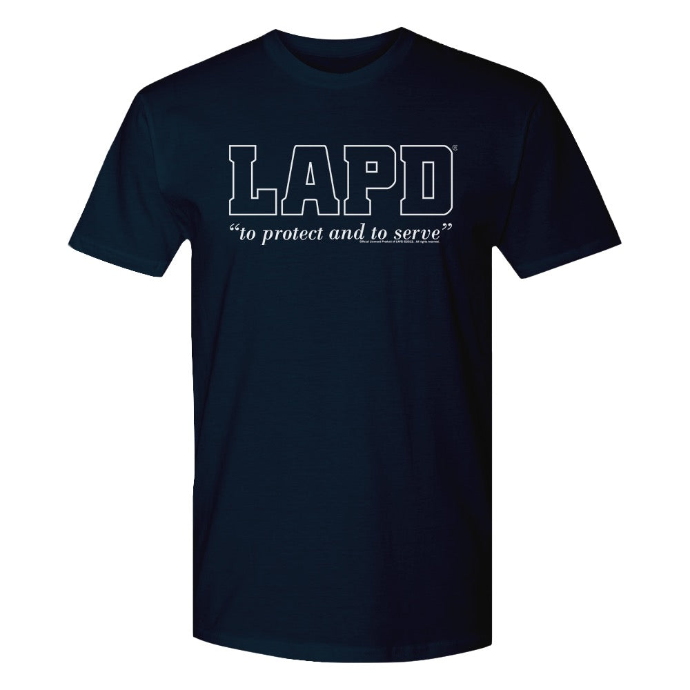 フロントライン ポリス ユニフォーム シャツ LAPD仕様 LAPD To Protect and Serve T-Shirt | The LAPD Store