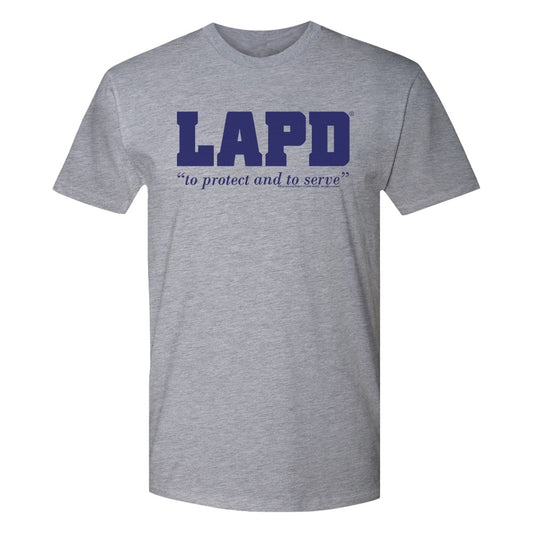 LAPD To Protect And Serve Logo T-Shirt-2
