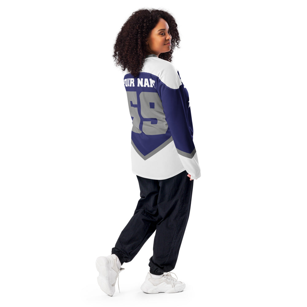 LAPD Logo Personalized Hockey Jersey