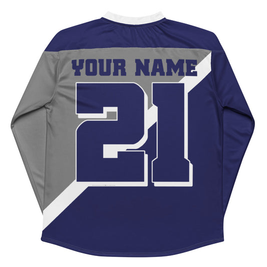 LAPD Logo Personalized Hockey Jersey-2
