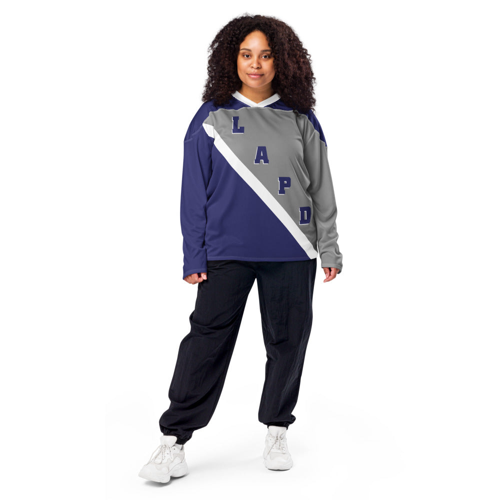 LAPD Logo Personalized Hockey Jersey