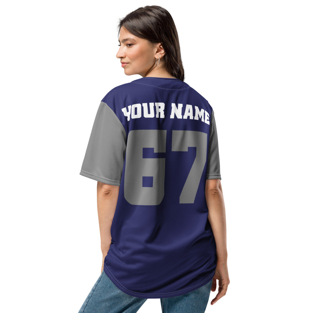 SWAT Logo Personalized Baseball Jersey