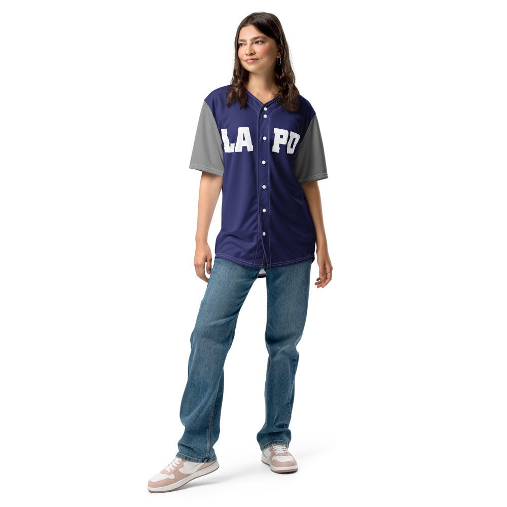 LAPD Logo Personalized Baseball Jersey