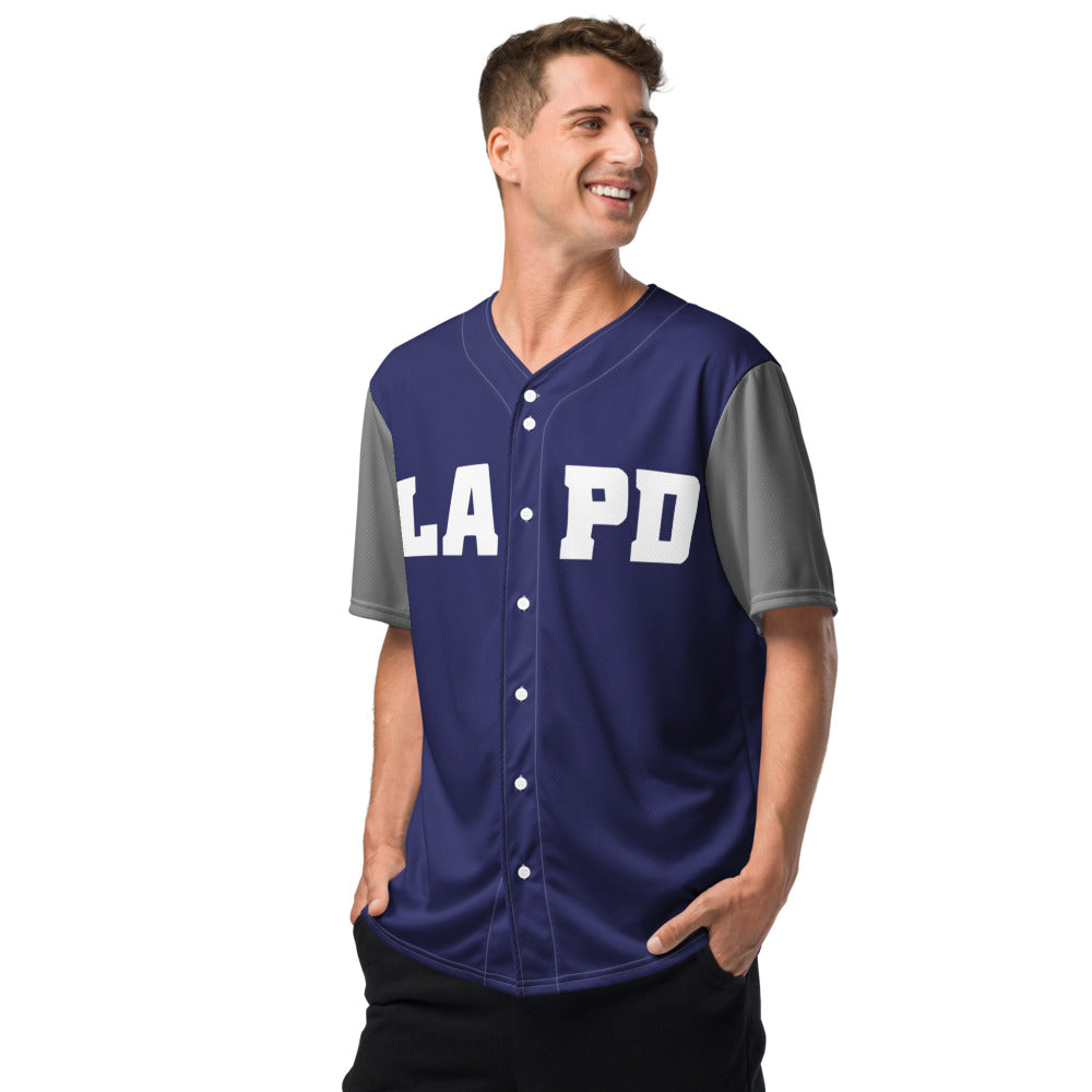 LAPD Logo Personalized Baseball Jersey