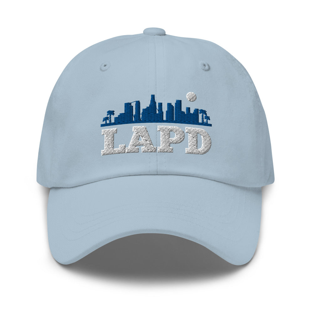 LAPD Skyline Embroidered Dad Hat