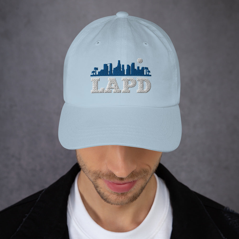 LAPD Skyline Embroidered Dad Hat