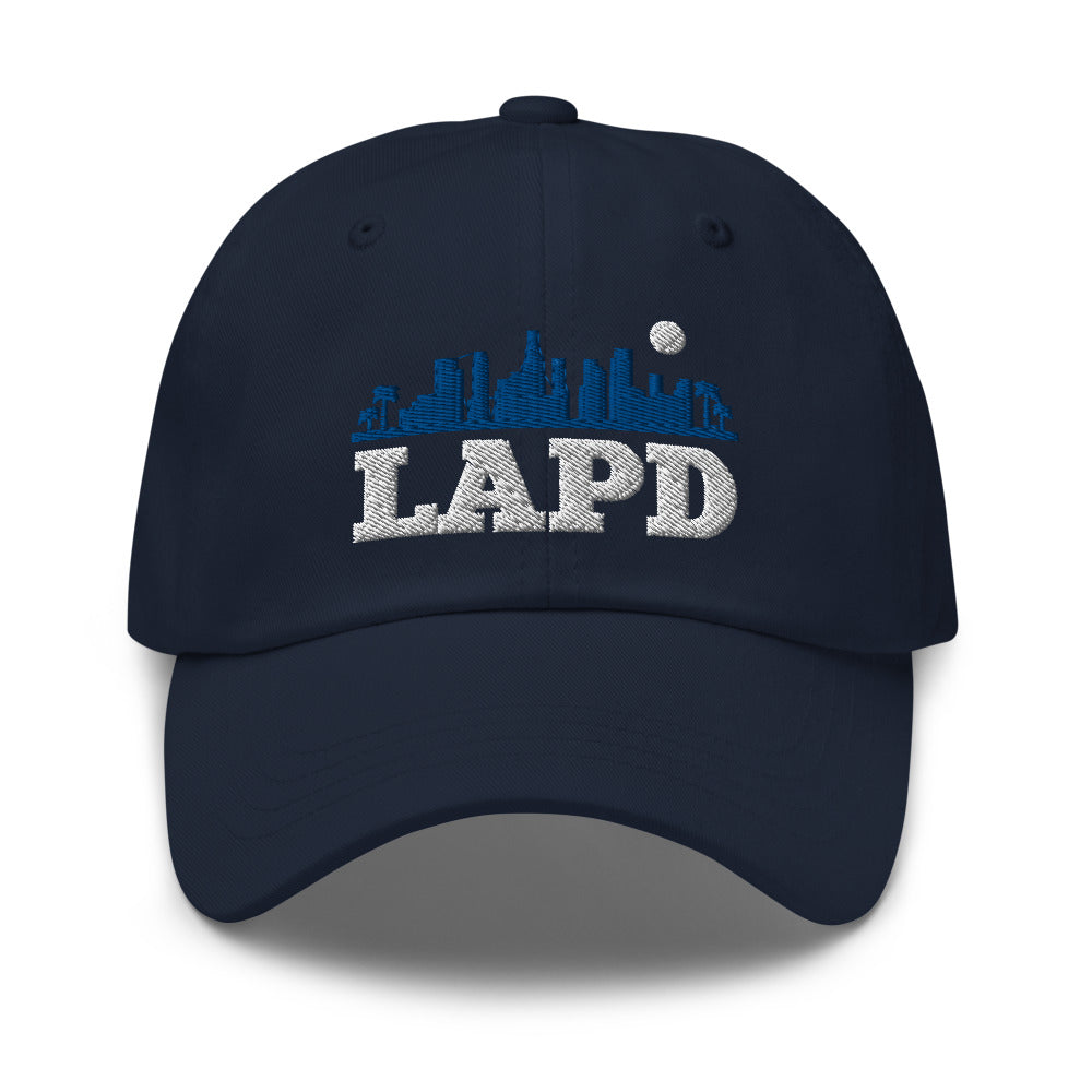 LAPD Skyline Embroidered Dad Hat
