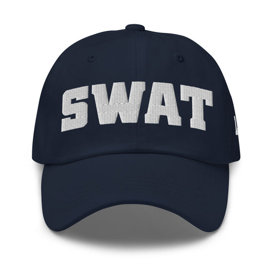 SWAT Bold Logo Dad Hat-4