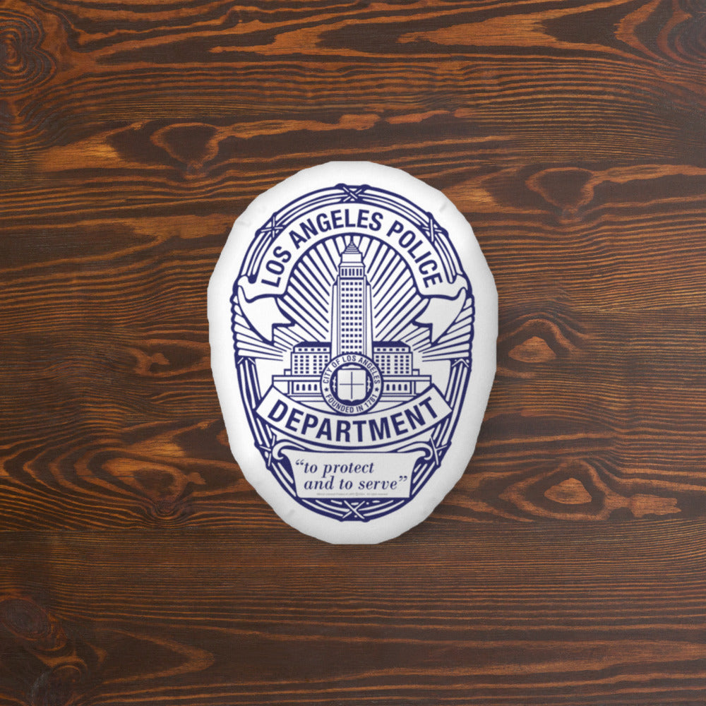 LAPD Badge Pillow