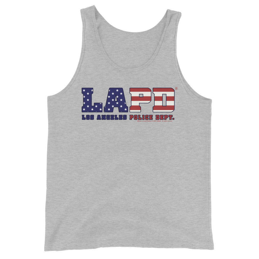 LAPD Stars & Stripes Men's Tank Top