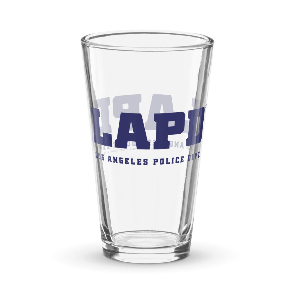 LAPD Pint Glass