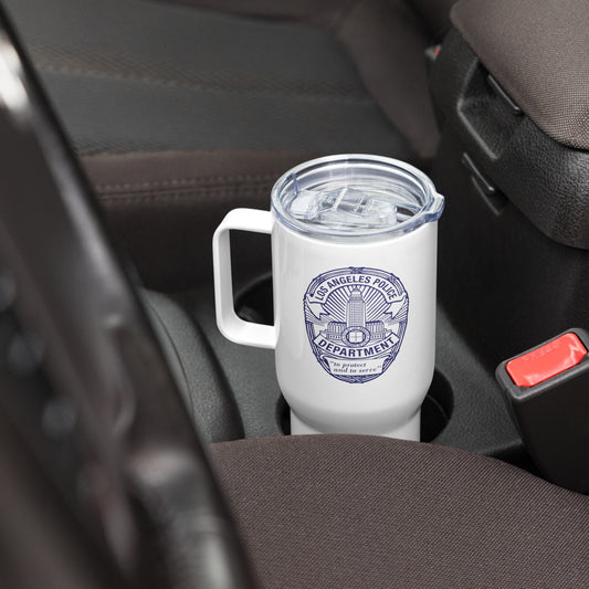 LAPD Badge 25 oz. Travel Mug-2