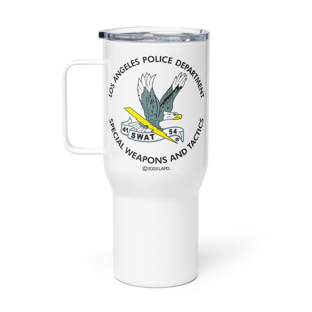 SWAT Logo Travel Mug - 25oz Tactical Stainless Steel Tumbler