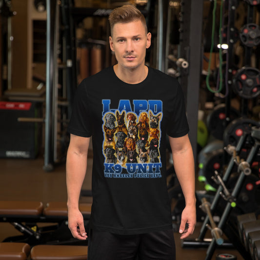 LAPD K9 Unit Heartthrob T-shirt-2