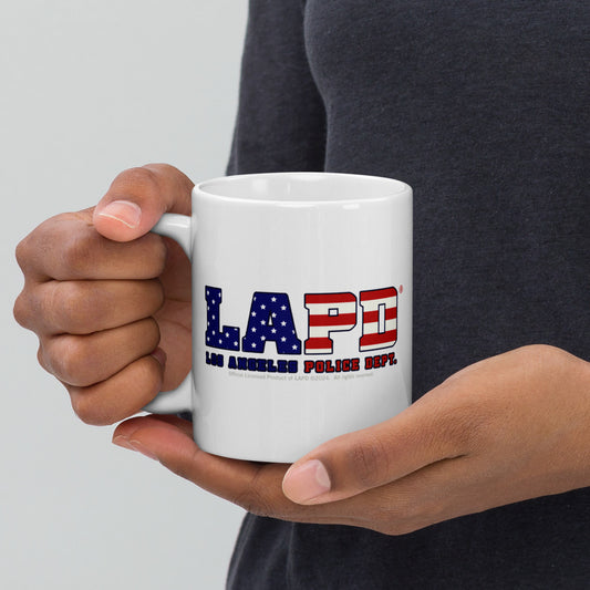 LAPD Stars & Stripes Mug-2