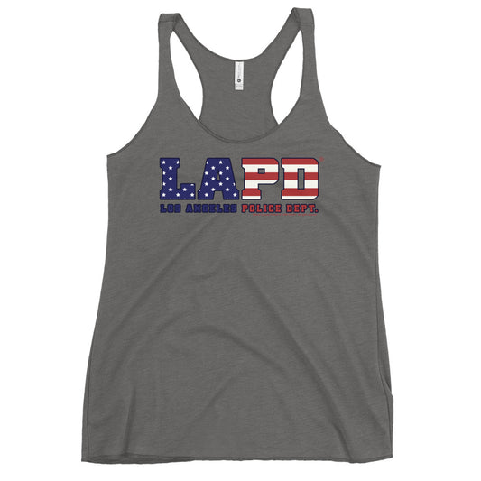 LAPD Stars & Stripes Women's Tank Top-0