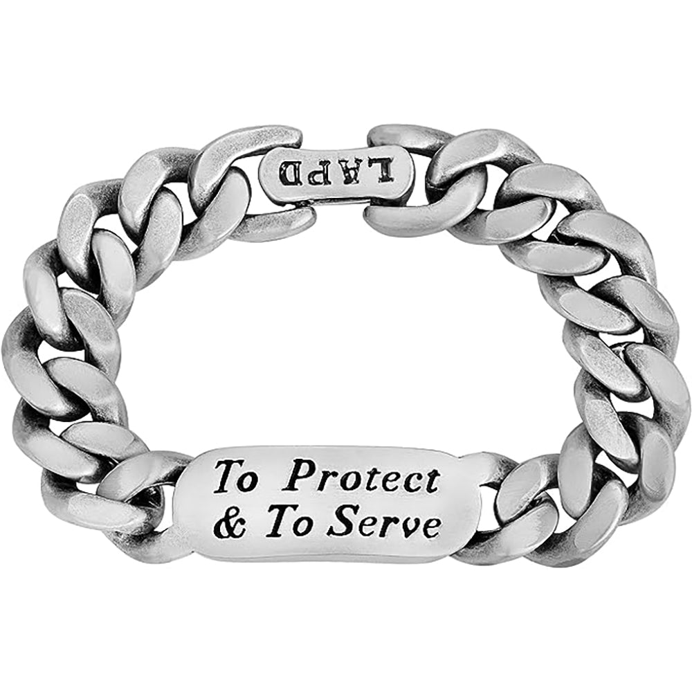 LAPD Motto Link Bracelet