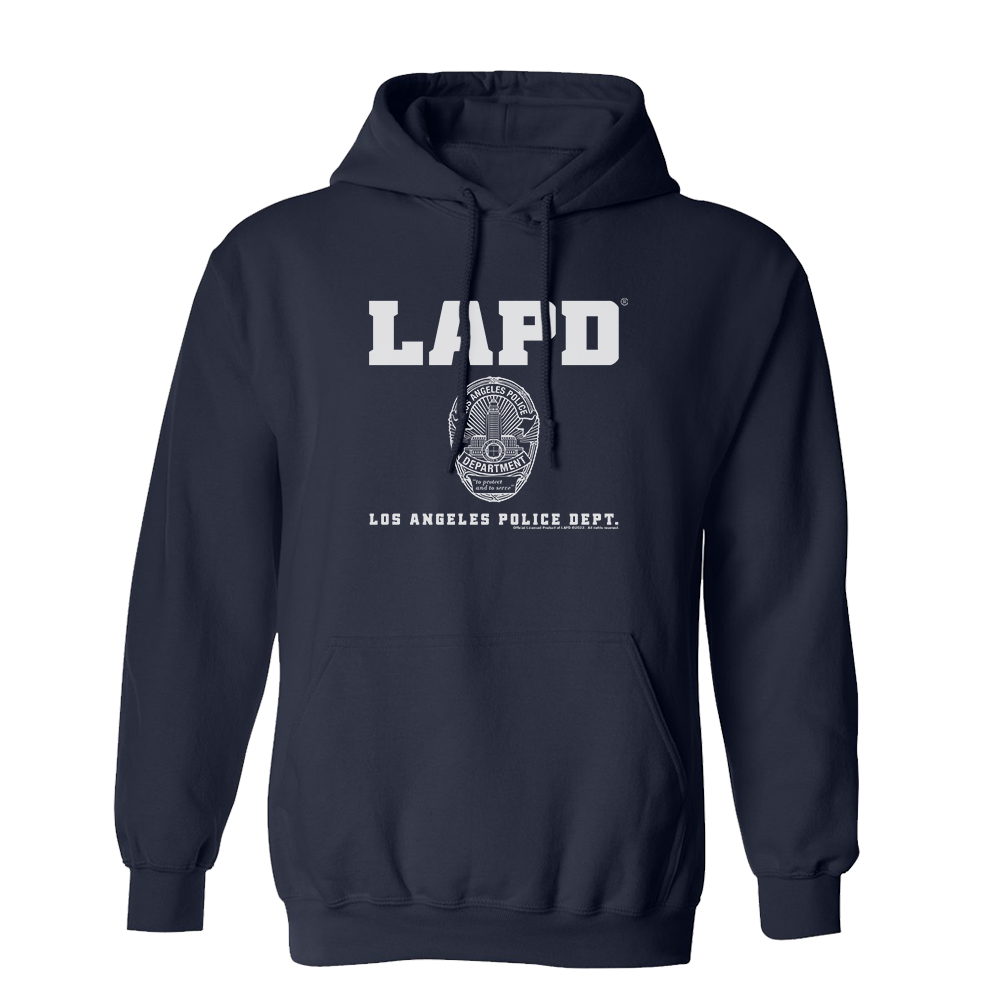 LAPD Badge Hoodie The LAPD Store