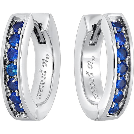 LAPD Connection Huggie Earrings-1