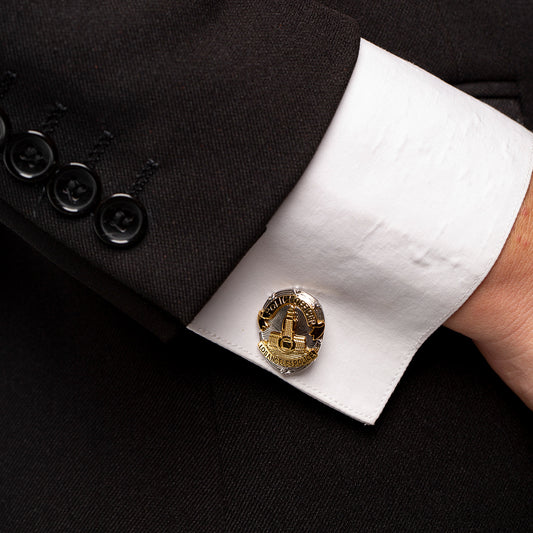 LAPD Badge Cufflinks-1