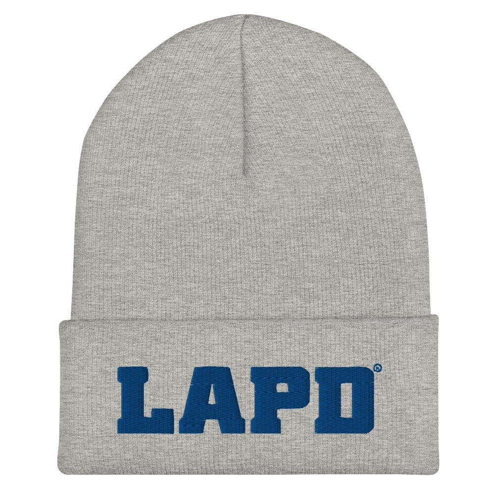 12 Inch Long Knitted Beanie - Double Layered Acrylic Winter Hat In Heather Charcoal