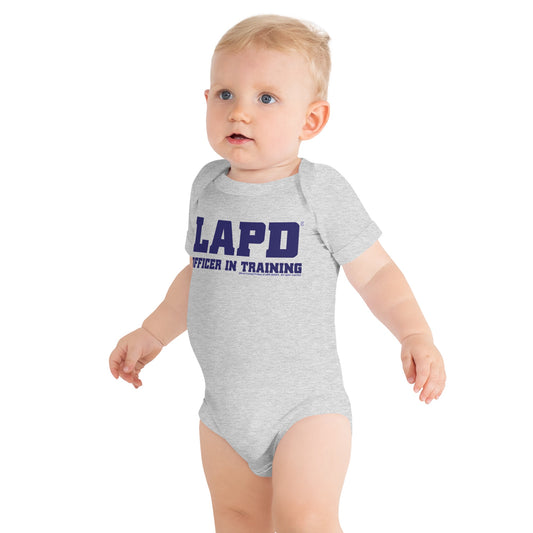 LAPD Officer In Training Baby Bodysuit-2