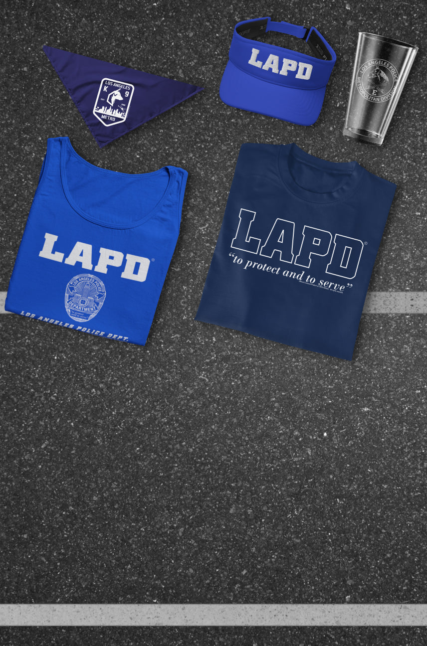 <p><strong>Shop the Latest and Greatest</strong></p><p><strong>from the LAPD Store!</strong></p>