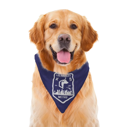 Police shop dog bandana
