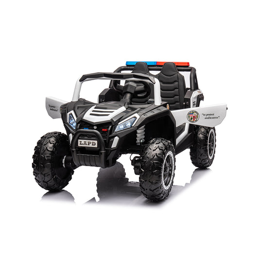 LAPD Police Buggy UTV 2 Seater Ride On-12