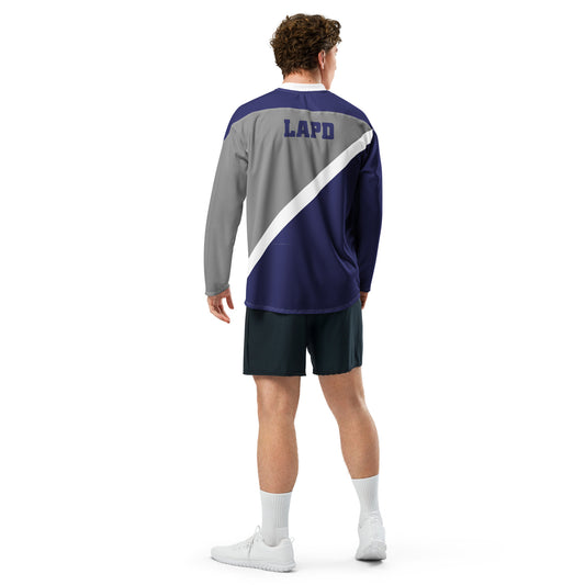LAPD Logo Personalized Hockey Jersey-3