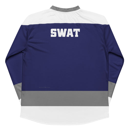 SWAT Logo Personalized Hockey Jersey-1