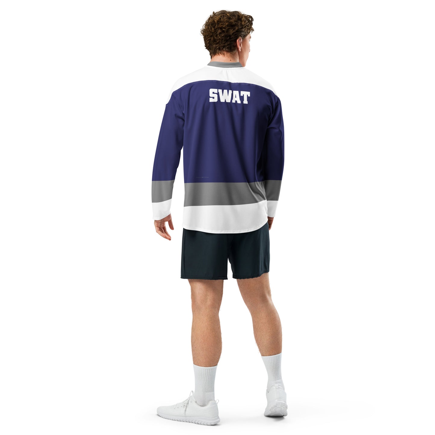 SWAT Logo Personalized Hockey Jersey