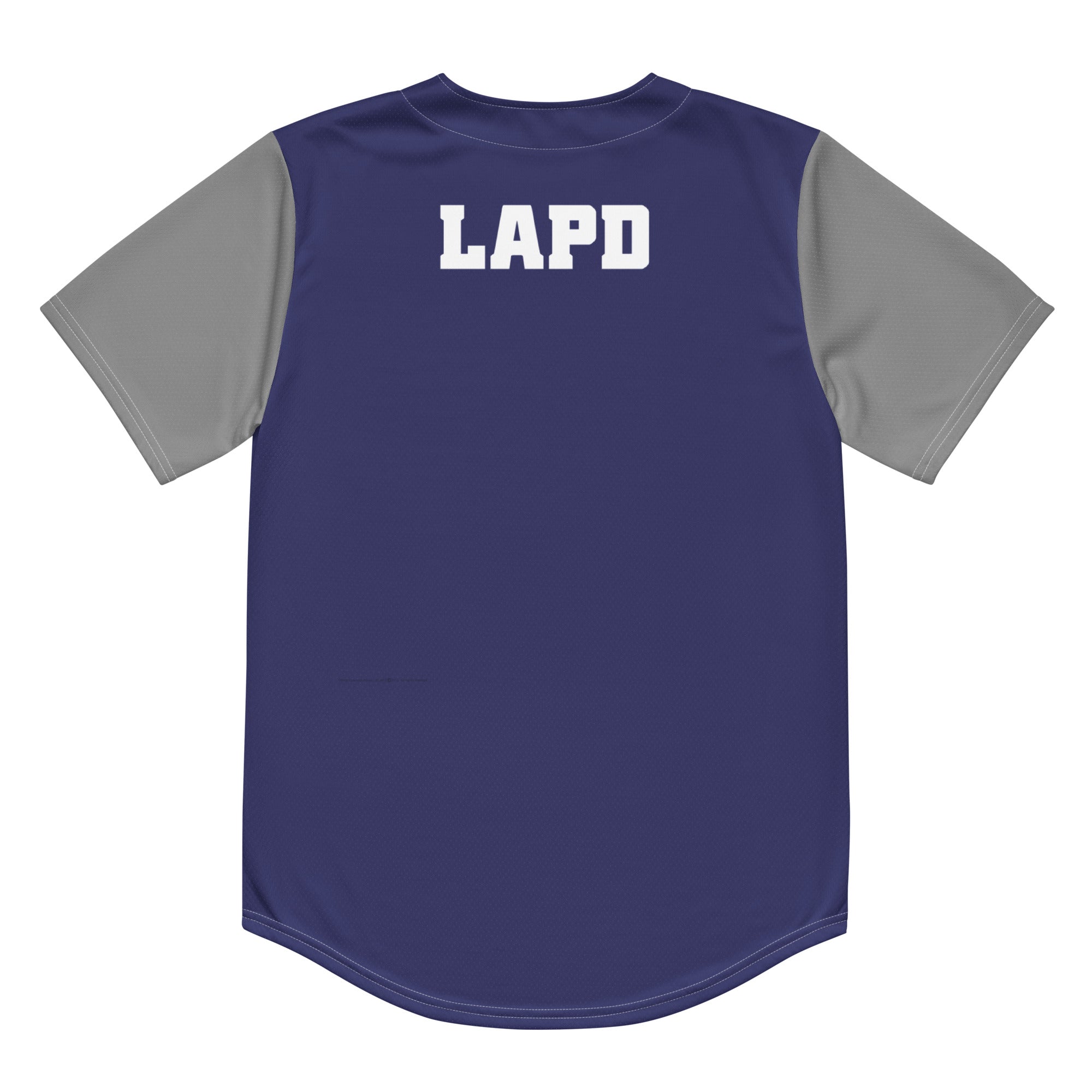 Personalized LAPD Baseball Jersey | Custom Number & Logo