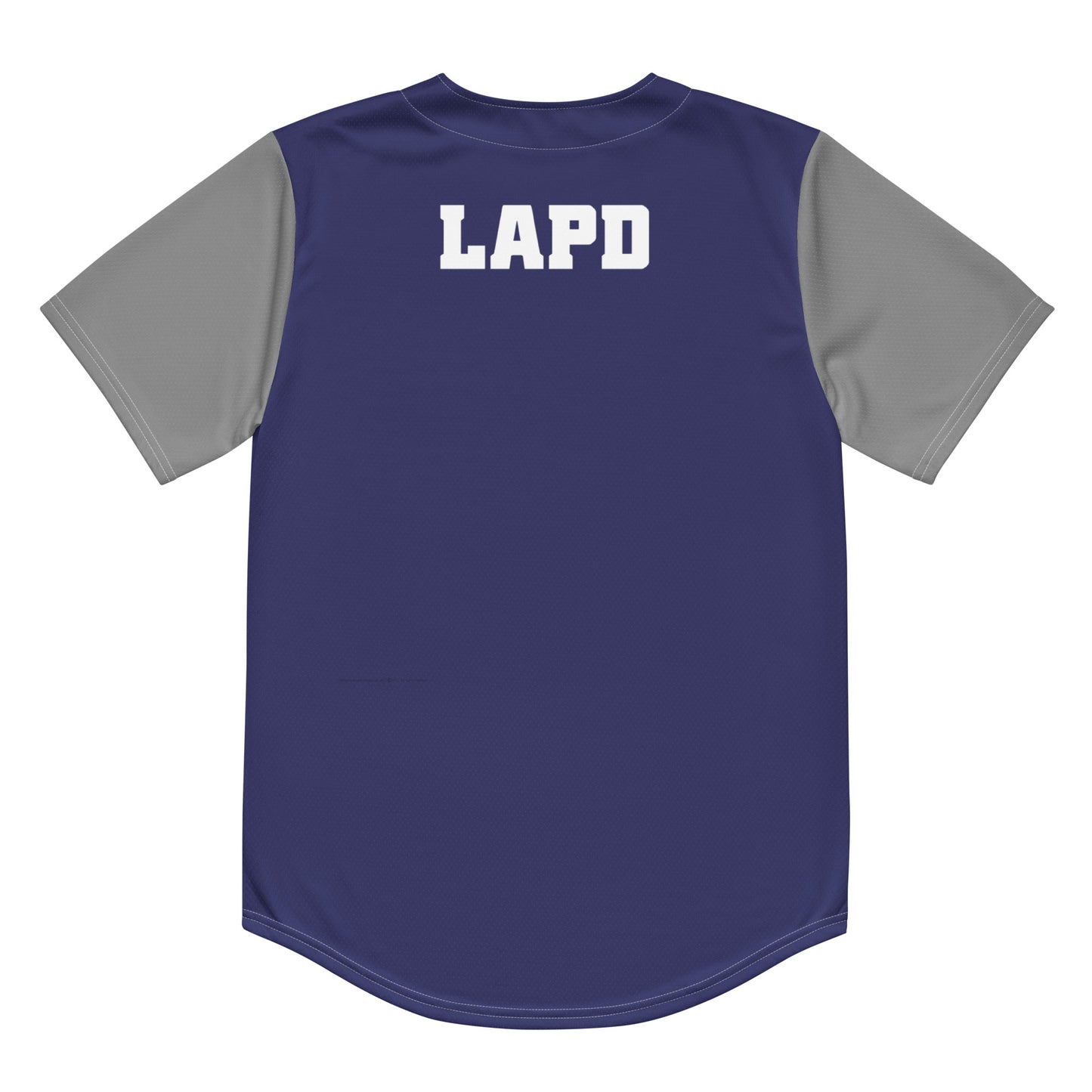 LAPD Logo Personalized Baseball Jersey