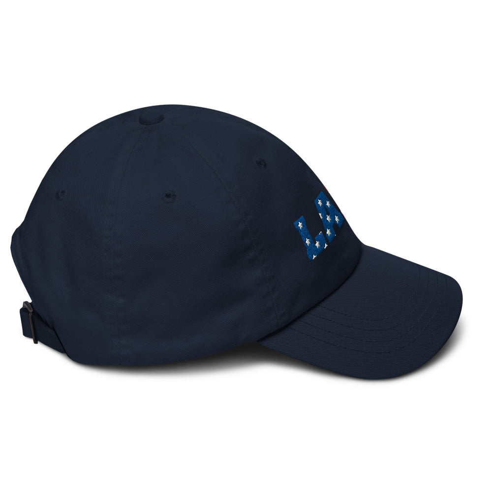 LAPD Stars & Stripes Embroidered Dad Hat