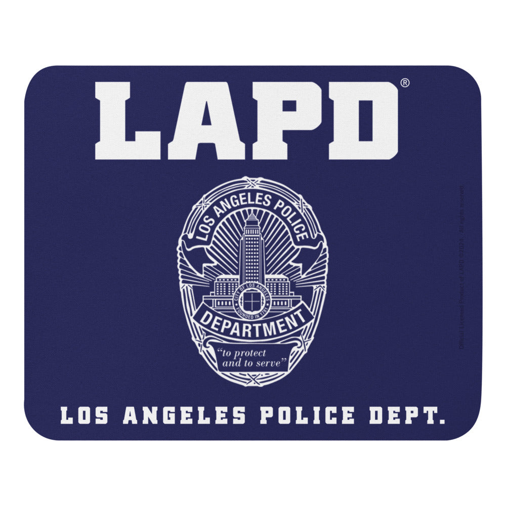 LAPD Badge Mouse Pad