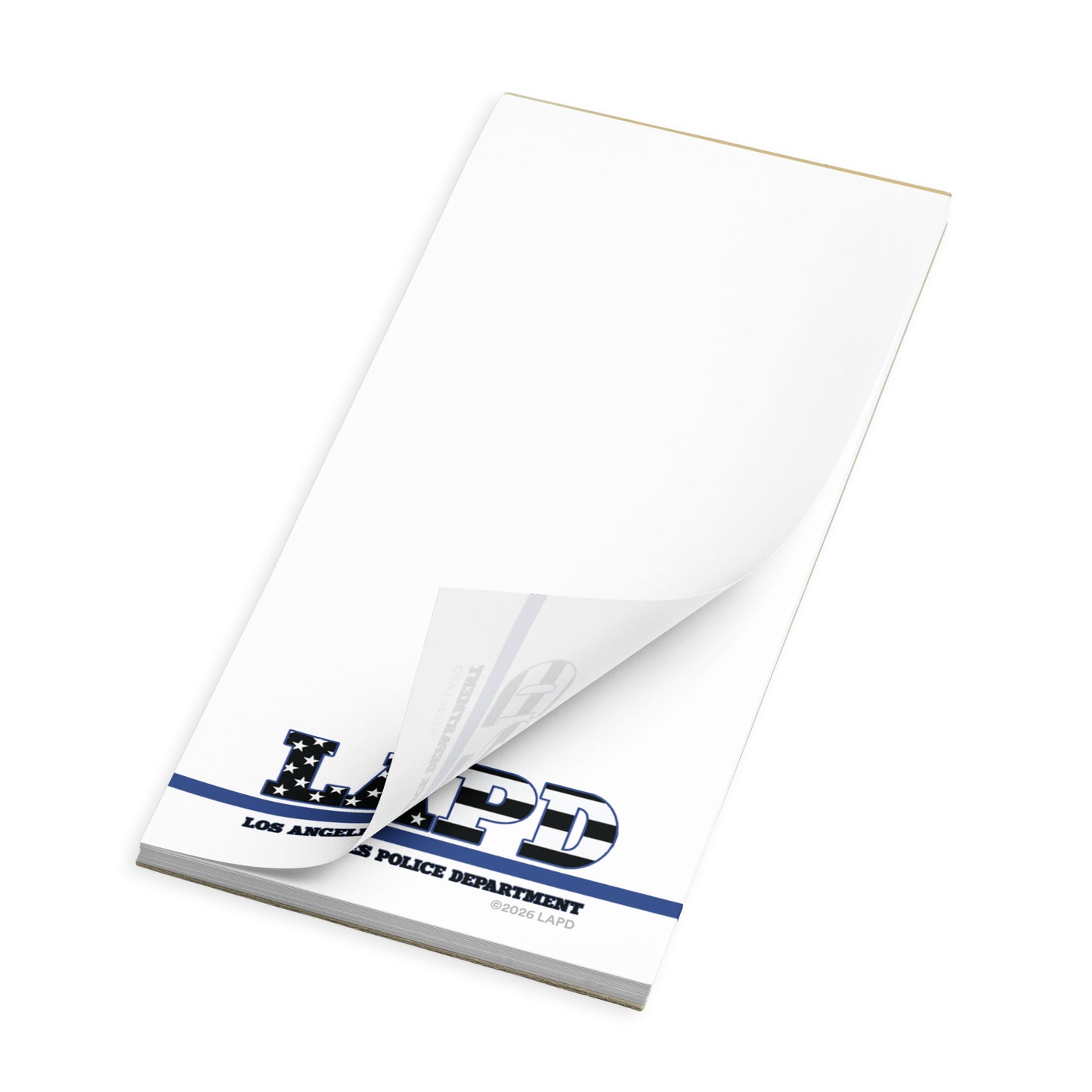 LAPD Blue Line Notepads