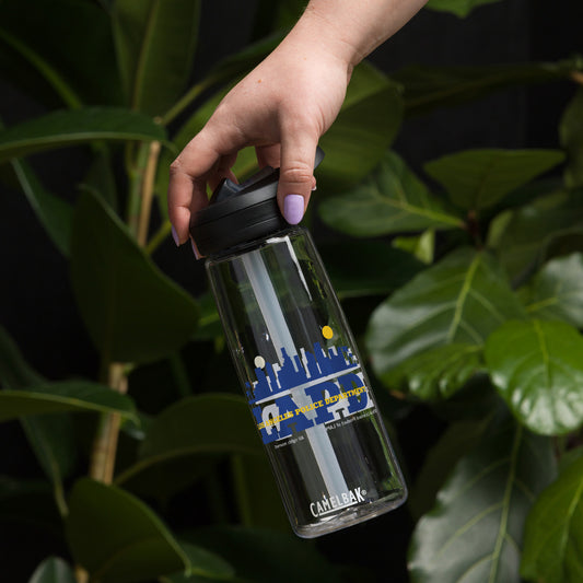 LAPD Skyline CamelBak Eddy®+ Water Bottle Blue-5