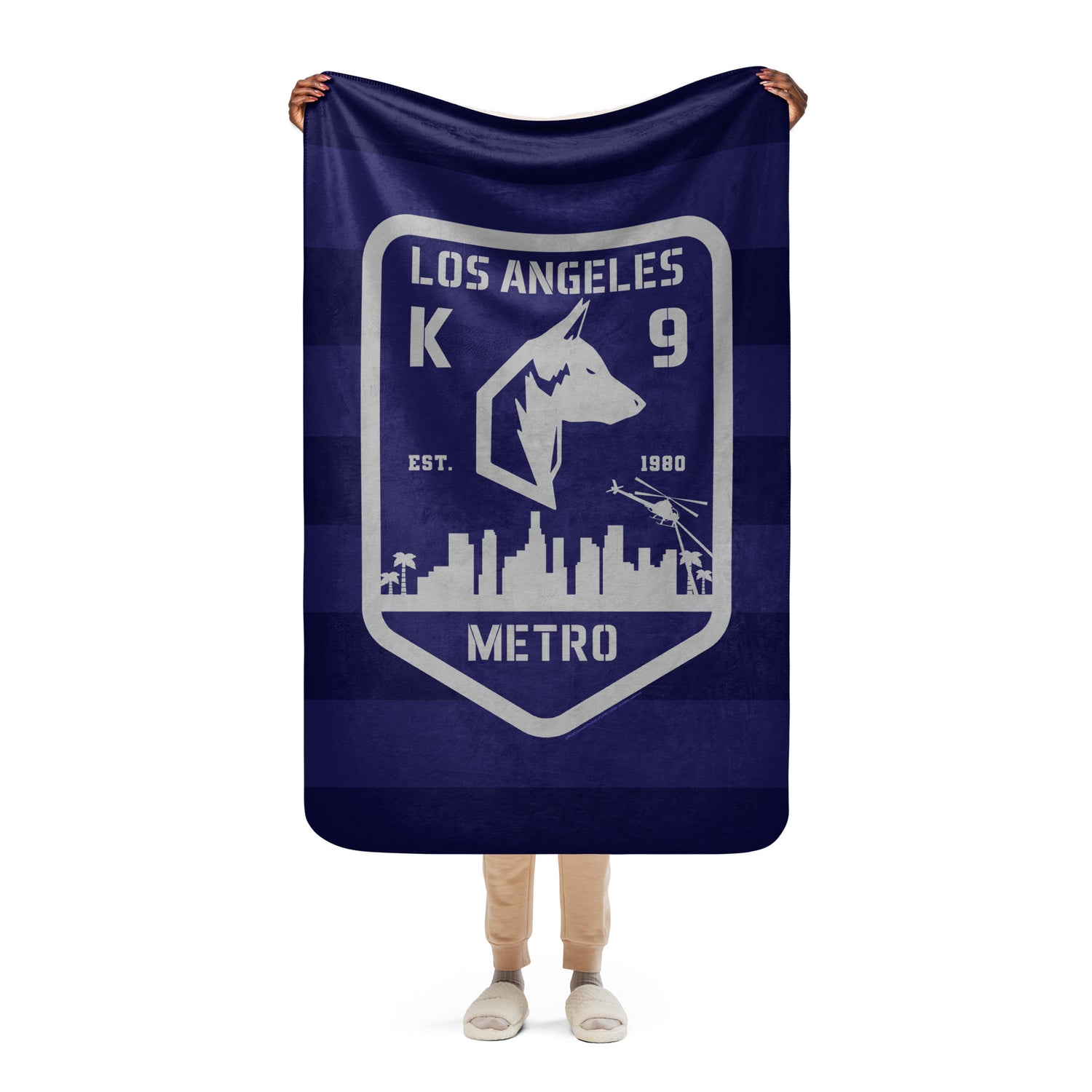 LAPD K9 Blanket lifestyle setting