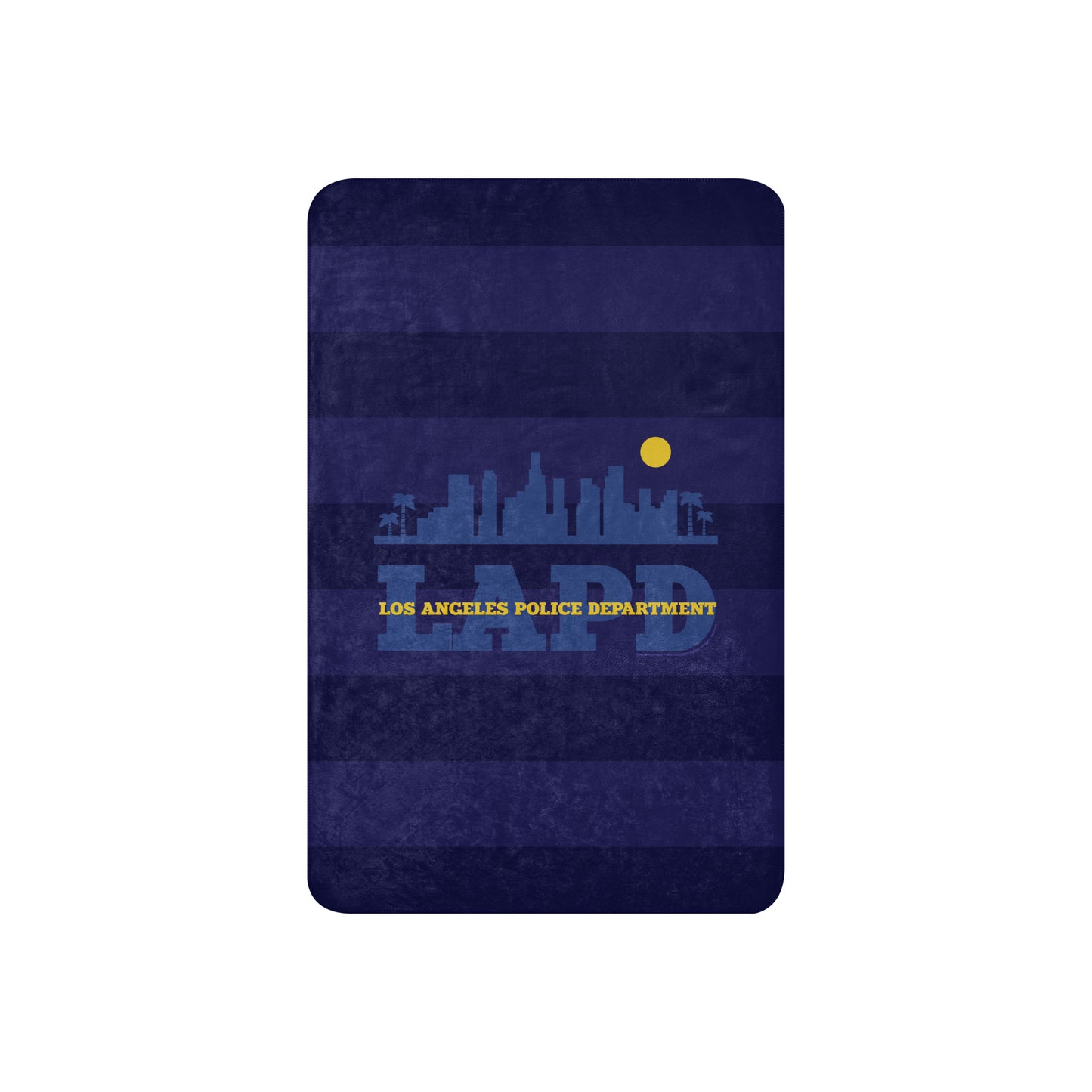 LAPD Skyline Blanket texture close up