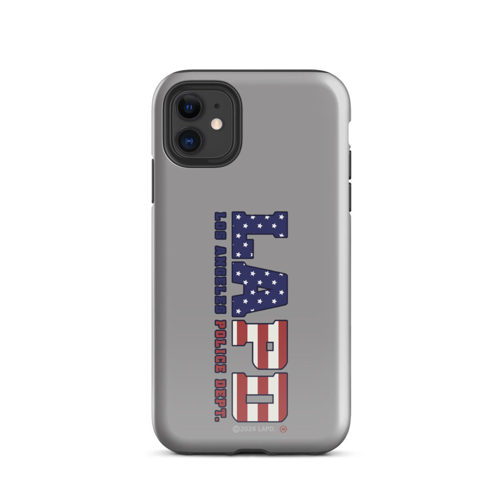 LAPD Stars & Stripes iPhone Tough Case