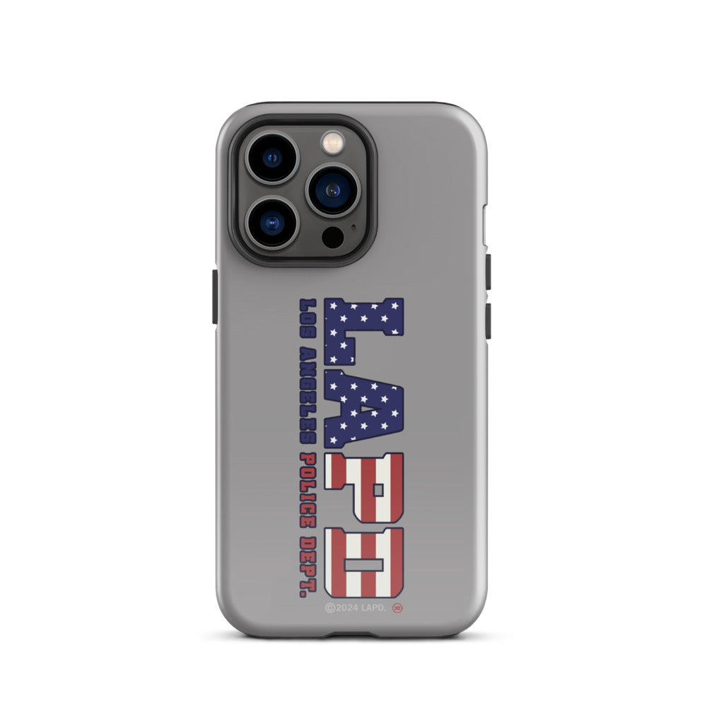 LAPD Stars & Stripes iPhone Tough Case