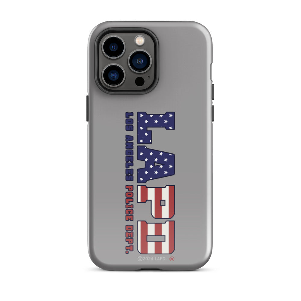 LAPD Stars & Stripes iPhone Tough Case