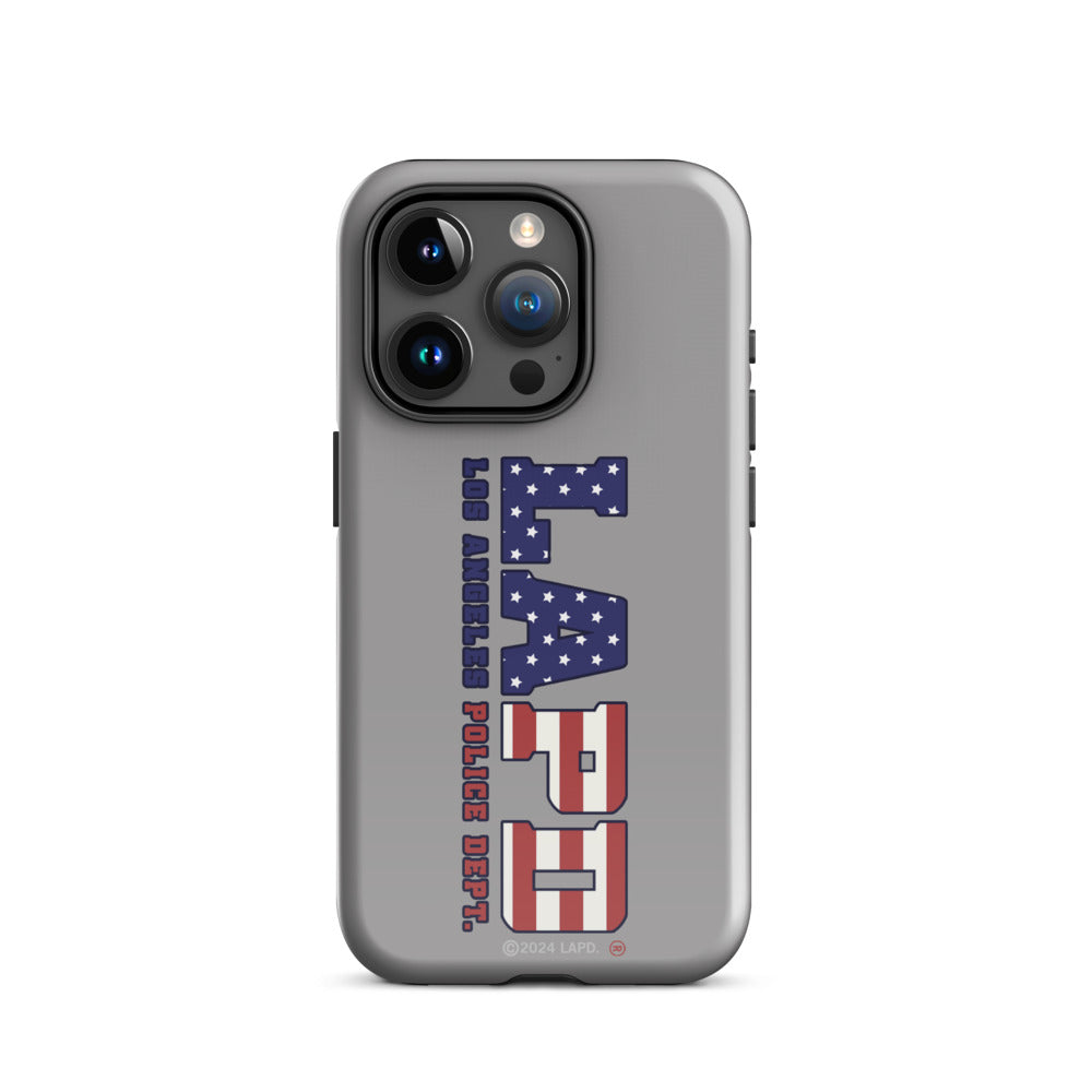 LAPD Stars & Stripes iPhone Tough Case