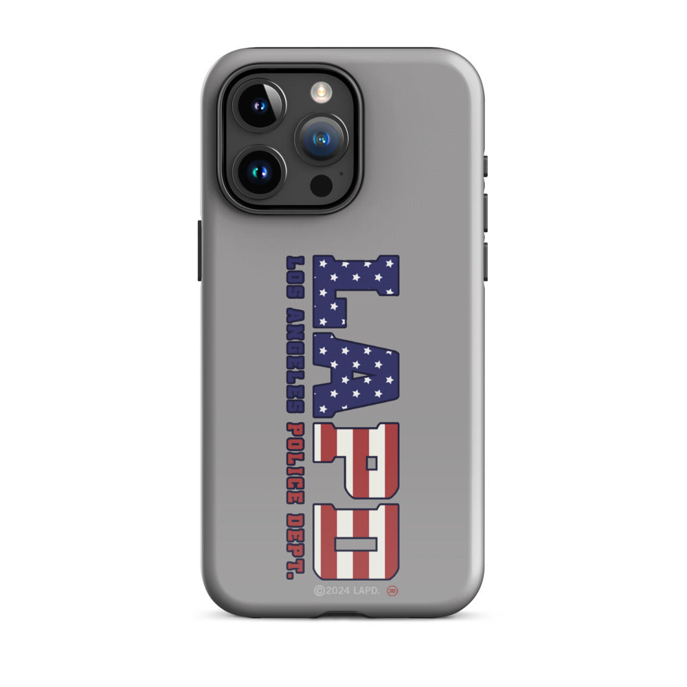 LAPD Stars & Stripes iPhone Tough Case