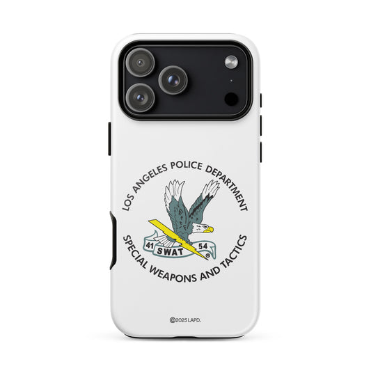 LAPD SWAT Logo iPhone Case front view-74